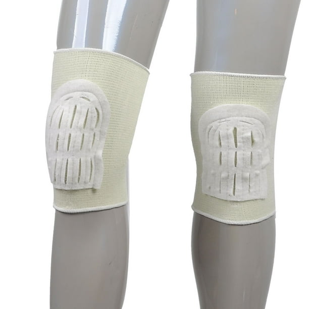 Unique Bargains Wool flet Pad Sports Elastic Warm Knee Brace Support
