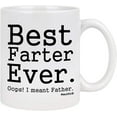 thumbnail image 4 of Gifts for Dad - Best Father Ever Mugs, Dad Gifts, Mugs Gifts for Father, Birthday Gifts, Father Mug, Futtumy 11 fl oz White Coffee Mugs Ceramic Mug Tea Cup, 4 of 8