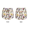 thumbnail image 6 of Goofa Tulips Flowers Printed Women 2 in 1 Running Shorts,Quick Dry Athletic Workout Shorts,High Waisted Athletic Shorts with Liner Pockets-, 6 of 9