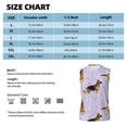 thumbnail image 5 of Goofa German Shepherd Dog Printed Men's Sleeveless T-Shirt - Athletic Gym Workout Tank Top for Men - Moisture-Wicking, UPF 30+ Quick-Dry Muscle Tee-Medium, 5 of 8