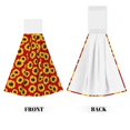 thumbnail image 2 of Yiaed Sunflowers On Red Print Coral Velvet Wipes Absorbent Wipes Cleaning Cloths Household Table and Dish Wiping Cloths, 2 of 7