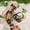 A_ Black, variant on KIJBLAE Women's Boho Roman Flat Sandals, Round Closed Toe Thick Sole Design, Comfy Non Slip Casual Beach Outdoor Summer Shoes Beige 36