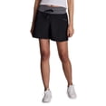 thumbnail image 4 of RBX Active Women's Knit Waist Stretch Woven Walking Short With Pockets, 4 of 5