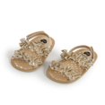 thumbnail image 1 of Baby Girls Summer Sandals Anti-Slip Soft Sole Ruffle Flat Shoes, 1 of 6