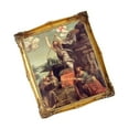 thumbnail image 1 of Retro Gold Rectangle Polyresin Picture Display Frame 24x29cm Retro Photo Frame Arts Photo, 1 of 9