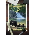 thumbnail image 3 of Great Smoky Mountains National Park, Tennessee, Abrams Falls (12x18 Wall Art Poster, Room Decor), 3 of 3