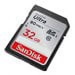 SanDisk 32GB Ultra SDHC UHS-I Memory Card - 80MB/s, C10, Full HD, SD Card - SDSDUNC-032G-GN6IN