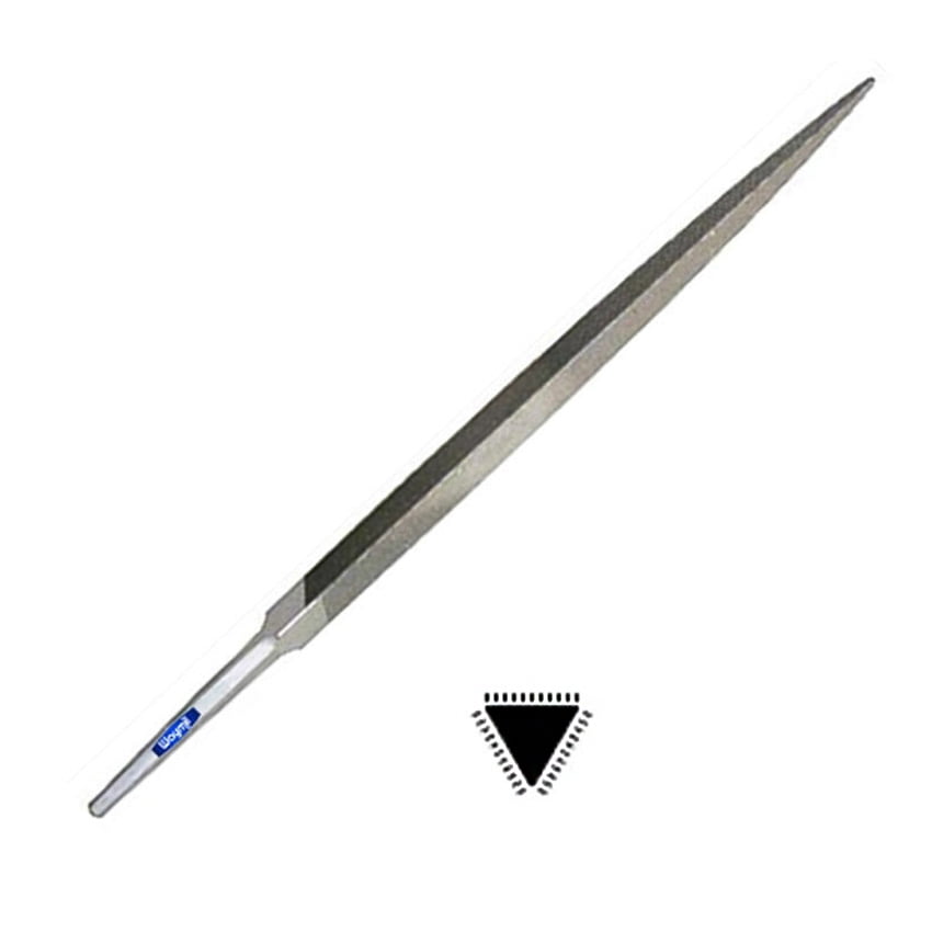 8 inch Bahco Bahco-Three Square Smooth Cut File 1-170-08-3-0 200mm 