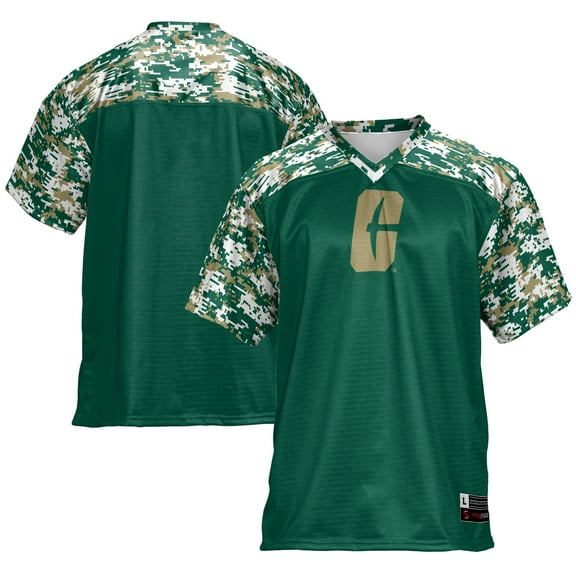 Men's GameDay Greats Green Charlotte 49ers Football Jersey