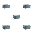 thumbnail image 1 of Maytalsory Sturdy Rope Handle Storage Bin Convenient And Reliable Storage Solution Macaron Light Blue 36*26*16 5Set, 1 of 6