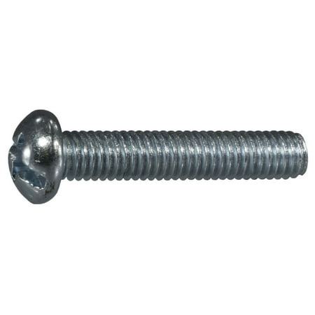 

#10-32 x 1 Zinc Combo Round Head Machine Screws MSCRS-424 (90 pcs.)