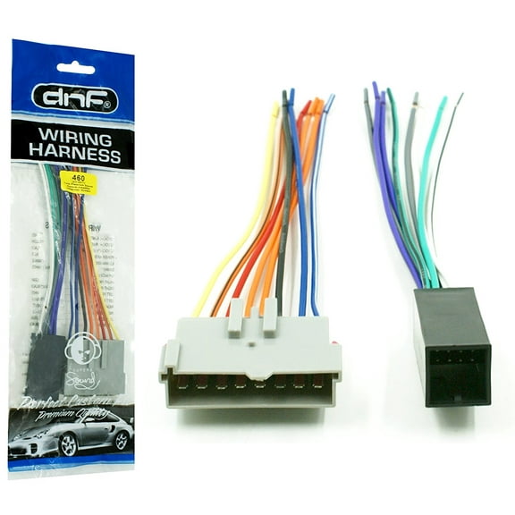 DNF Aftermarket Wiring Harness for Select Ford, Lincoln, Mercury Vehicles (70-5511) - 100% Copper Wires!