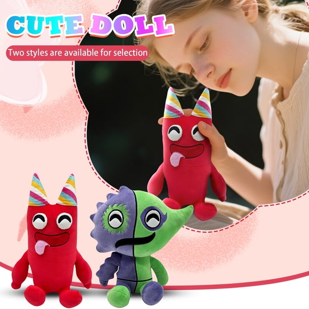 Funny Garten of Banban Plush- 8.66'' Zolphius & Red Plush Toy Cute