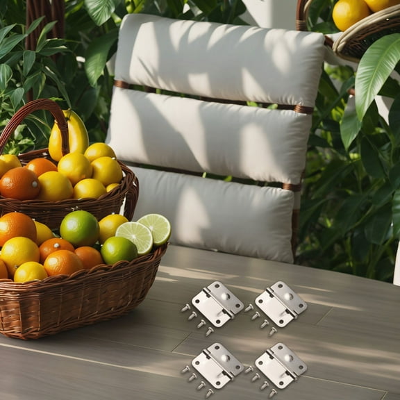 Cooler Hinge Stainless Steel Set Replacement for Coleman Cooler(With Screw Set) Smile Home