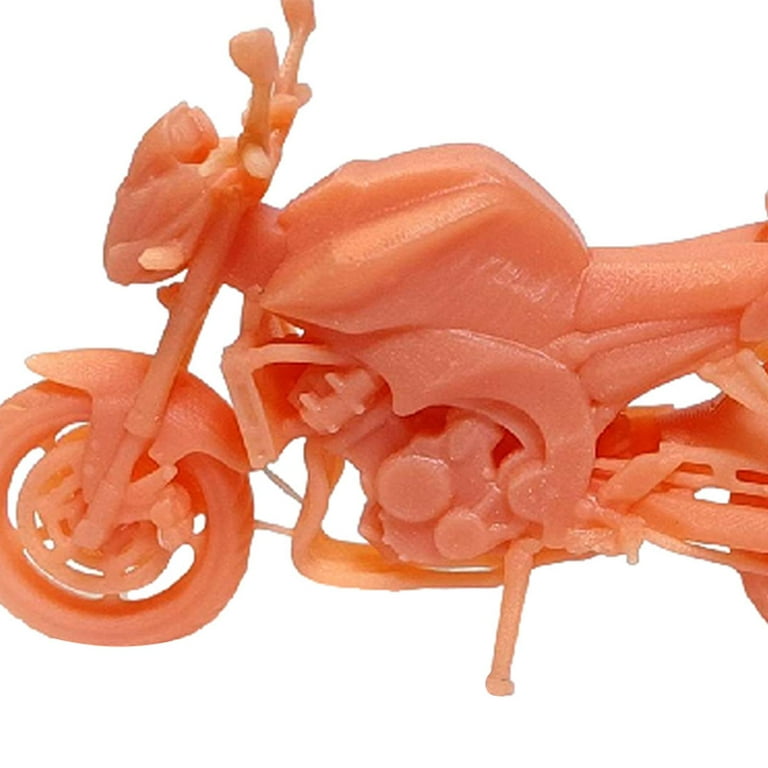Miniature Motorcycle, 1:64 Tiny Motorbike Toys, Resin