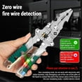 thumbnail image 2 of Tuvilo Electrical Pliers, 2025 New 20-in-1 Multifunctional Wire Stripper with Built-in Voltage Tester, Folding Stylus Screwdriver for Cutting, Stripping, Crimping Wires & Cable, 2 of 9
