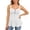 A1-White2061, variant on XIAONU Women Button Cami Tank Top Sleeveless Ruched Flared Hem Casual Blouse