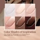 thumbnail image 3 of Set de gel de uñas Poly Modelones, 6 colores, tonos de piel nude, 90 ml, 3 of 8
