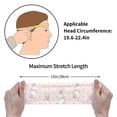 thumbnail image 7 of Wukai Rabbit Sports sweatband,Men & Women Sweatband Headband for Running, Cross Training, Racquetball, Working Out, 7 of 7