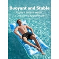 thumbnail image 5 of Joyfy Inflatable Pool Float Lounger Adults, Pool Floaties Sun Tanning Bed Float with Headrest for Adults, Floating Mat Pool Lounge Raft Floaty for Lake Beach Swimming Pool Party Water Fun, 5 of 7