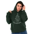 thumbnail image 5 of Have Yourself Merry Little Christmas Hoodie Sweatshirt Women Brisco Brands S, 5 of 6