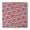 Red And Black, variant on Red and Black Christmas Love Pattern Square Fitted Tablecloth with Elastic Edge,Square Table Cover,Washable Elastic Table Cover for Home Kitchen Party Decor 34"x34"