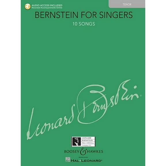 Bernstein for Singers - Tenor: with Piano Accompaniments Online
