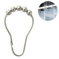 thumbnail image 2 of Anillos de ganchos para cortina de ducha, anillos de ganchos de cortina de ducha de metal resistente al óxido para cortinas de barras de ducha de baño - Juego de 12 Ormromra 2034890-1, 2 of 9