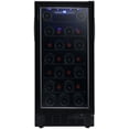 thumbnail image 7 of Edgestar Bwr301bl 15" Wide 25 Bottle Built-In Single Zone Wine Cooler - Black, 7 of 7