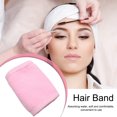thumbnail image 3 of Turbante cosmético elástico antideslizante para envoltura de cabello ajustable para salón SPA Facial JShteea Cuidado Belleza, 3 of 6
