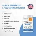 thumbnail image 5 of Sandhu's 100% Pure L-Glutamine Powder, for Healthy Gut, Made in USA, 5g per Scoop, 100 Servings, 5 of 9