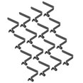 thumbnail image 1 of Unique Bargains 8x5mm Kayak Paddle Snaps, Hollow Button Single Pin Lock Tube Spring Clips for Tent Pole, 16 Pack, Black, 1 of 6