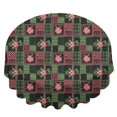 thumbnail image 2 of Pioneer Flower Floral Print Pattern Round Tablecloth 60 X 60 Inch, Wrinkle Resistant Wipeable Table Cloth for Kitchen Dining Picnic Patio Party, 2 of 6