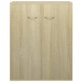 thumbnail image 3 of vidaXL Sideboard Sonoma Oak 60x30x75 cm Engineered Wood, 3 of 4