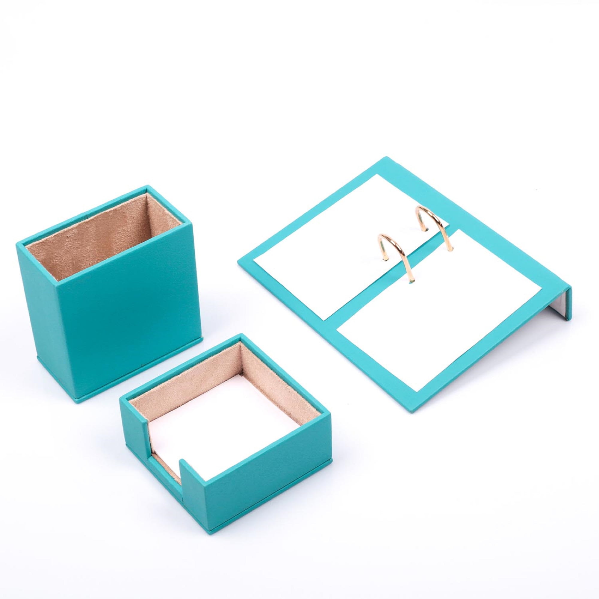 Leather Desk Set - Desk Organizer Set - Office Desk Pad Accessories - Document tray - 10 Accessories-Desk Organizer - Office Desk Accessories - Desktop Storage - 10 PCS