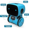 thumbnail image 2 of Interactive Smart Robot Toys, Intelligent Robot Toys For Kids, Children Girls & Boys Robotic Toys 3-9 Years Old, Voice Control & Touch Sense, Dance &-, 2 of 5
