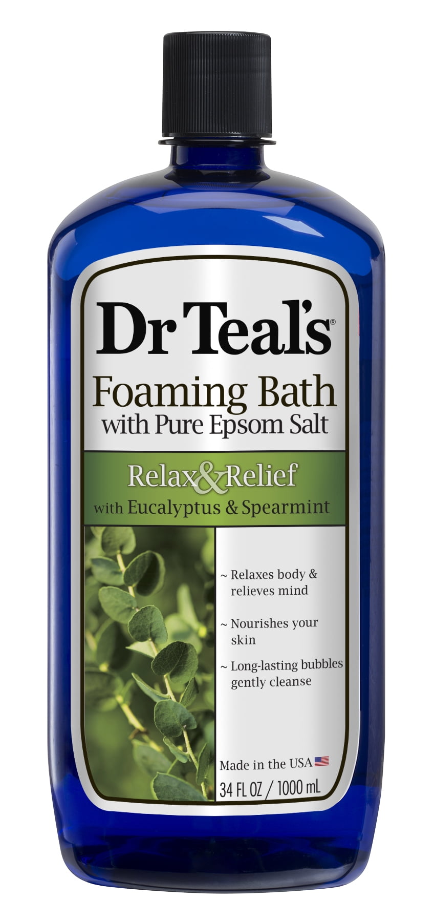 Dr Teal s Relax Relief Foaming Bubble Bath With Pure Epsom Salt 