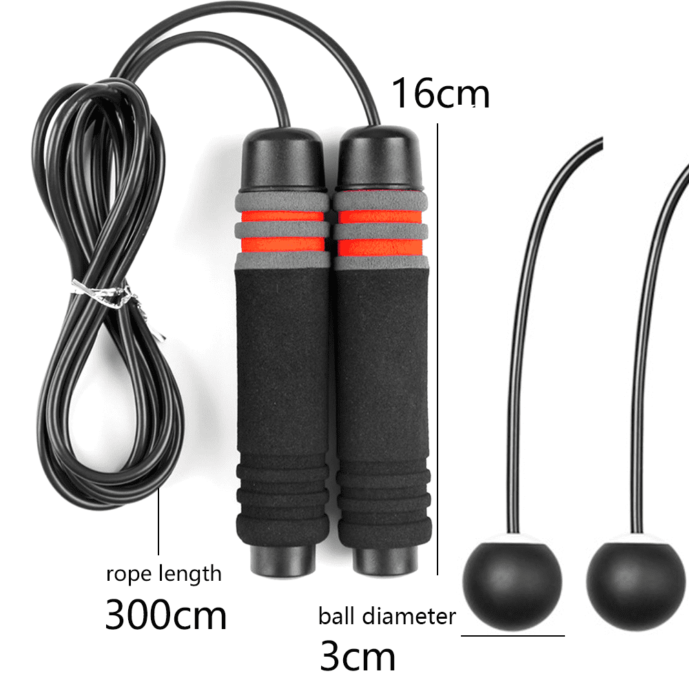 Benvo Weighted Ropeless Jump Rope Cordless Speed Rope Skipping Rope for  Double Unders, Exercise, WOD, Boxing, MMA Beachbody Training Fitness-  Updated