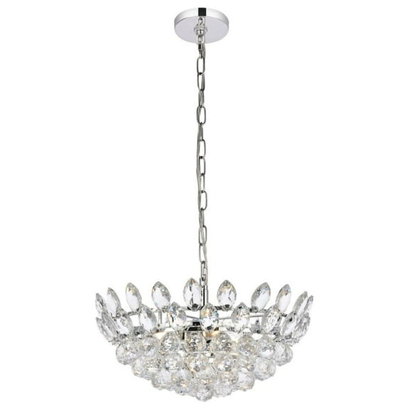 Emilia 18 inch pendant in chrome