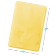 thumbnail image 3 of 1 Large Clara Clark Bath Mat Bathroom Rug - Absorbent Memory Foam Bath Rugs - Non-Slip, Cozy Velvet Feel Microfiber Bathrug, Plush Shower, Toilet- Floor Bathmats Carpet - Mellow Yellow - 20"x32", 3 of 6