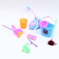 thumbnail image 1 of Daisyyozoid Wholesale Dolls Pretend Play Toy Cleaning Kit for Dolls(1 Set=9 pcs) Color Random, 1 of 7