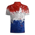 thumbnail image 6 of IROINNID Big and Tall T Shirts for Men, Indenpence Day Lightweight Thin Basic V-Neck Botton Tops for Men, 6 of 7