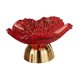 thumbnail image 3 of Bandeja decorativa con pedestal para cuenco, decoración portátil, elegante cesta de frutas con patas para aperitivos Rojo, 3 of 9