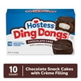 thumbnail image 3 of Hostess Ding Dongs Snack Cakes, Chocolate Flavor, 12.7 oz Box (10 Count), 3 of 12