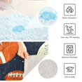 thumbnail image 6 of BZSMCE Rugby Pattern (39) Pattern 2-Piece Non-Slip Absorbent Bathroom Rug Set, Soft Bath Mat & Toilet Rug, 6 of 8