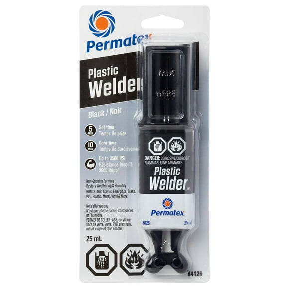 Adhésif noir Permatex Plastic Welder 25 ml