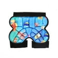 thumbnail image 2 of Yuarrent Almohadilla para glúteos y cadera Pantalones cortos protectores Resistencia al impacto Equipo deportivo Herramientas de protección de esquí patinar Azul Yuarrent OD022047-01, 2 of 6