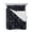 Black Gray Blue, variant on Quilts Twin-XL Size Bedding Set, Farmhouse Country Lightweight Quilted Comforter, Vintage French Garden Horse Swan Soft Reversible Bedspread Coverlet with Pillow Covers for All Season, 68" x 98"