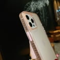 thumbnail image 5 of Glitter Clear Case for iPhone 12 Pro Max Case Bling Sparkle Hybrid Soft Silicone Bumper with Hard PC Case for iPhone 12 Pro Max for Girl Women Camera Protective Case with Screen Protector, 5 of 7