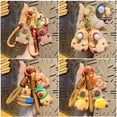 thumbnail image 2 of Creative Capibala Capybara Series Keychain Cartoon Cute Doll Couple Car Bag Key Chain Pendant Charming Capibala Keyring Gift, 2 of 4